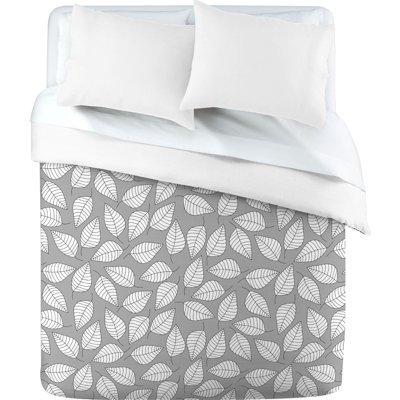 DENY Designs Bianca Green Leafy Duvet Cover Collection