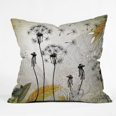 DENY Designs Iveta Abolina Little Dandelion Throw Pillow