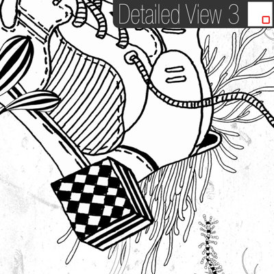 DENY Designs Iveta Abolina Black And White Play Duvet Cover Collection