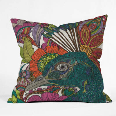 DENY Designs Valentina Ramos Alexis and The Flowers Throw Pillow