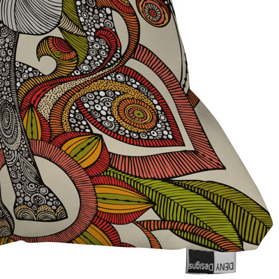 DENY Designs Valentina Ramos Bo The Elephant Throw Pillow