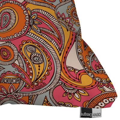 DENY Designs Valentina Ramos Polyester Spring Paisley Indoor/Outdoor Throw Pillow