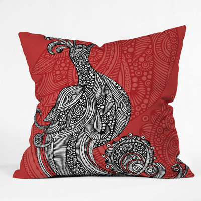 DENY Designs Valentina Ramos The Bird Throw Pillow