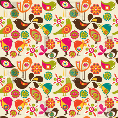 DENY Designs Valentina Ramos Little Birds Duvet Cover