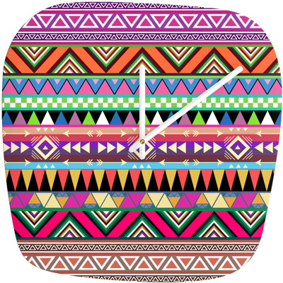 DENY Designs Bianca Green Overdose Modern Clock