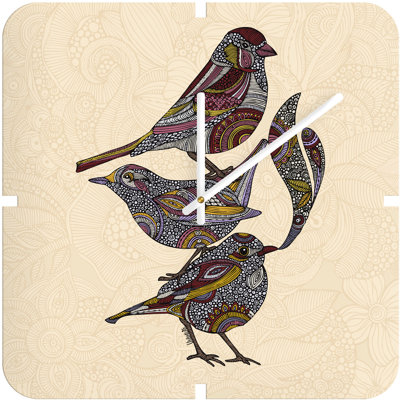 DENY Designs Valentina Ramos 3 Kings Custom Clock