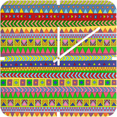 DENY Designs Bianca Green Forever Young Custom Clock