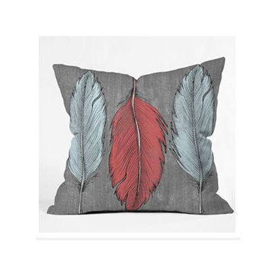 DENY Designs Wesley Bird Feathered Throw Pillow