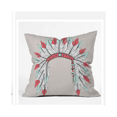 DENY Designs Wesley Bird Dressy Throw Pillow
