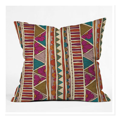 DENY Designs Valentina Ramos Ethnic Stripes Throw Pillow