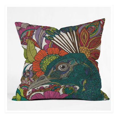 DENY Designs Valentina Ramos Alexis and The Flowers Throw Pillow