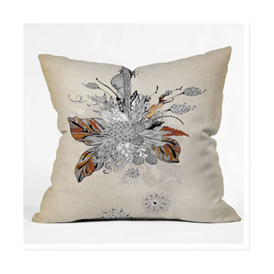 DENY Designs Iveta Abolina Floral 2 Throw Pillow
