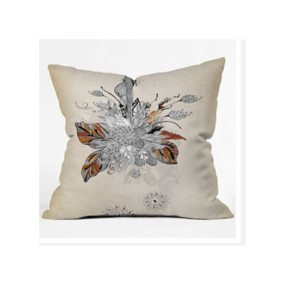 DENY Designs Iveta Abolina Floral 2 Throw Pillow