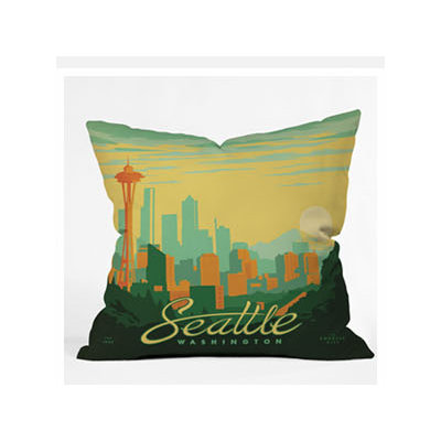 DENY Designs Anderson Design Group Seattle Throw Pillow