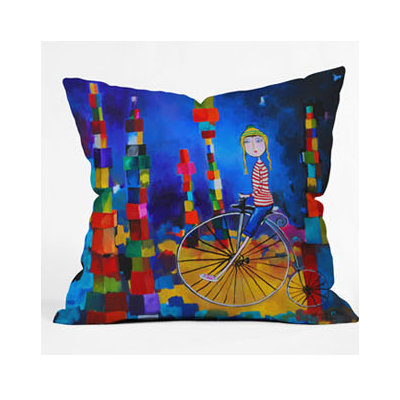 DENY Designs Robin Faye Gates Out of Bounds Throw Pillow