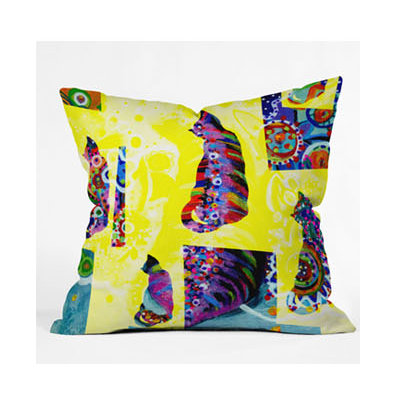 DENY Designs Randi Antonsen Cats 1 Throw Pillow