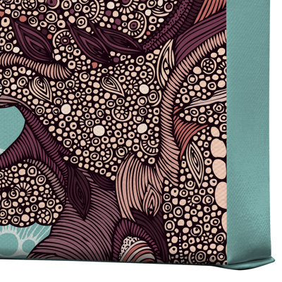 DENY Designs Valentina Ramos Octopus Bloom Gallery Wrapped Canvas
