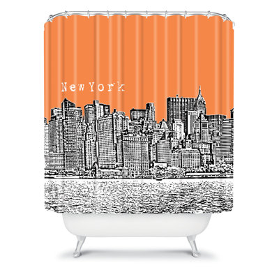 DENY Designs Bird Ave New York Shower Curtain