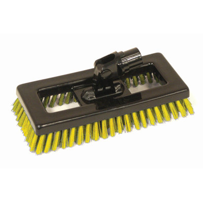 Syr Swivel Deck Brush BLK Bristles