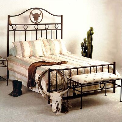 Grace  Frontier Wrought Iron Bed