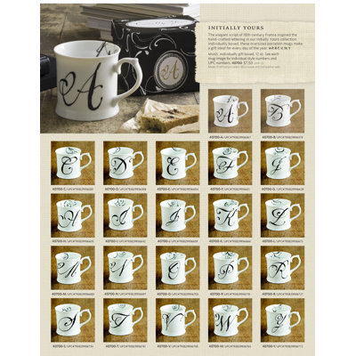 Rosanna Initially Yours Tankard Mug