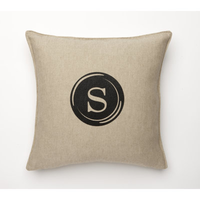 Corona Decor Fine Linen Typewriter Pillow