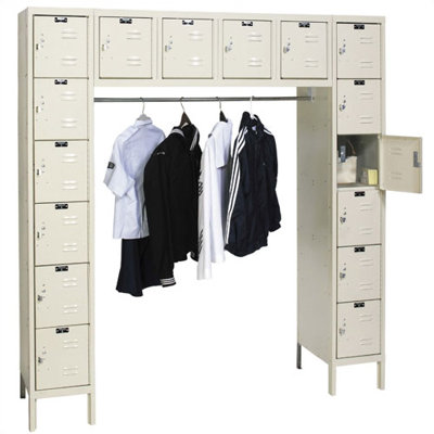 Hallowell Premium Stock Lockers - 16 Person (Assembled)