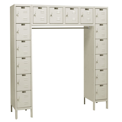 Hallowell Premium Stock Lockers - 16 Person (Assembled)