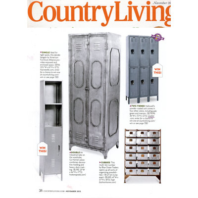 Hallowell Premium Stock Lockers - Double Tier - 3 Sections (Unassembled)