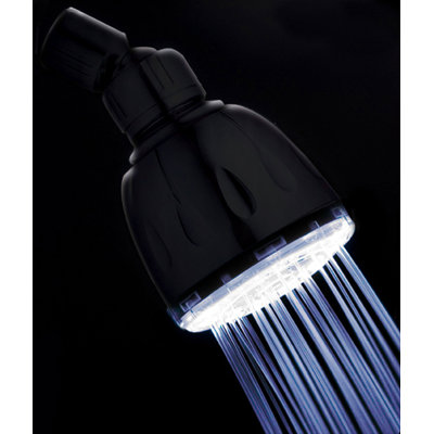 MagicShowerhead 5 Second Color Changing Fixed LED Illuminated Shower Head