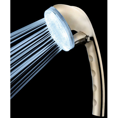 MagicShowerhead Single Color Handheld LED  Illuminated Shower Head