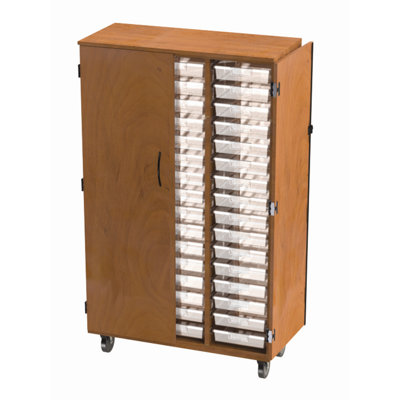 WB Manufacturing 48 Tote Casters Storage Unit