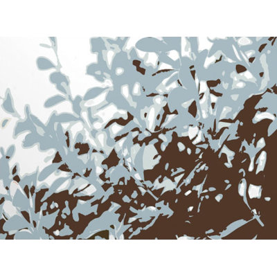 Inhabit Foliage Slat Hanging Panel Collection in Aqua