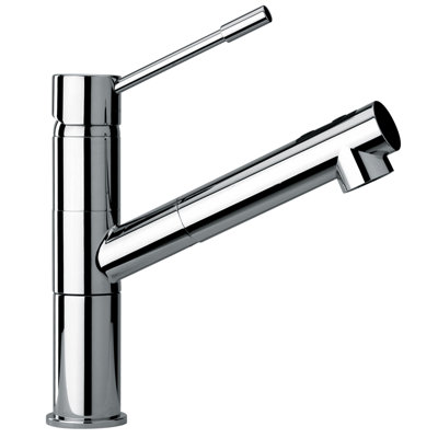 Jewel Faucets J25 Kitchen Series Modern Single Lever Handle One Hole Kitchen Faucet