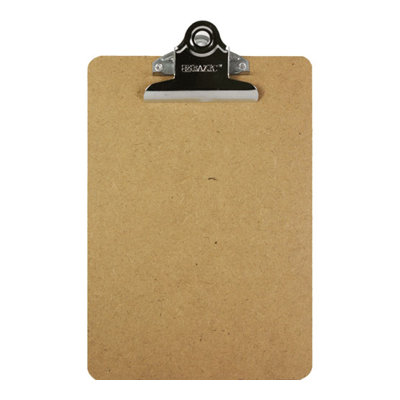 Bazic Hardboard Clipboard