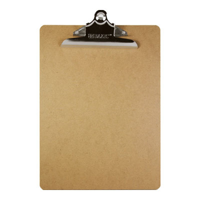 Bazic Hardboard Clipboard