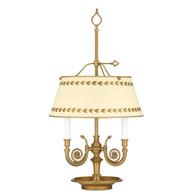Remington Lamp Company 3 Light Table Lamp