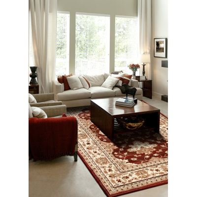 Orian Rugs Inc. Anthology Bazine Rust Red Rug