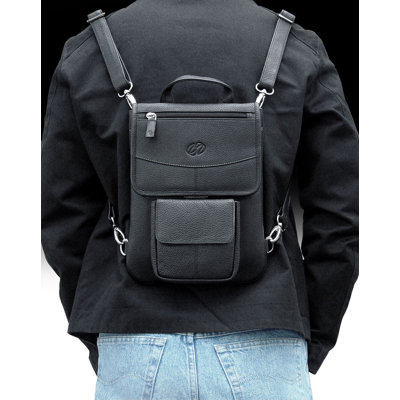MacCase Premium Leather iPad Flight Jacket with Backpack Option in Vinatge