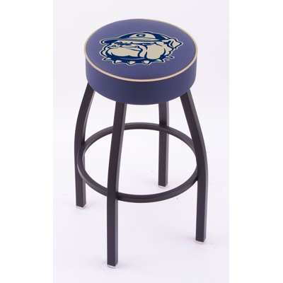 Holland Bar Stool NCAA Single Ring Swivel Barstool with Black Base 