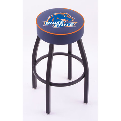 Holland Bar Stool NCAA Single Ring Swivel Barstool with Black Base 