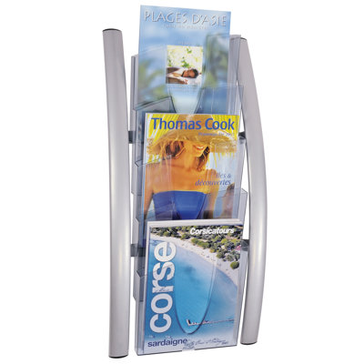 Alba 5 Compartment Wall Literature Display