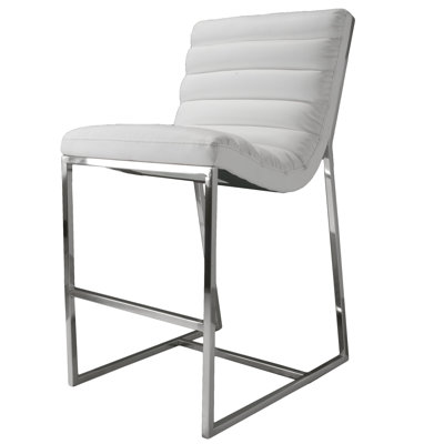 Home Loft Concept Parisian Leather Barstool