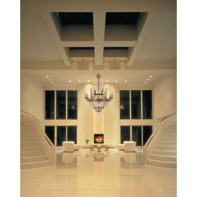 Crystorama Regal 12 Light Hand Polished Chandelier