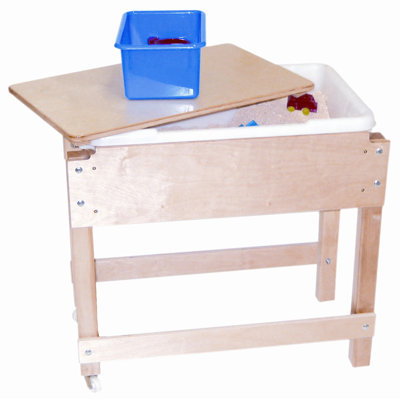 Wood Designs Petite Sand and Water Table with Top and Shelf
