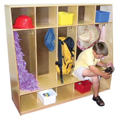 Wood Designs Tip-Me-Not Locker