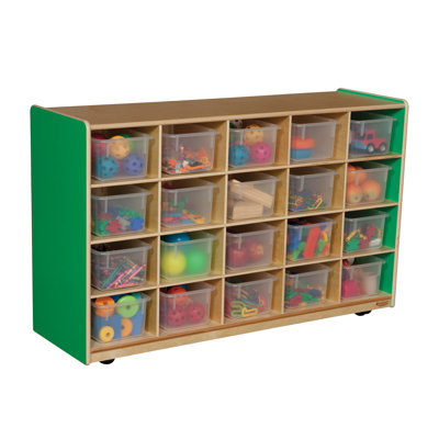 Wood Designs Twenty Tray Storage Unit