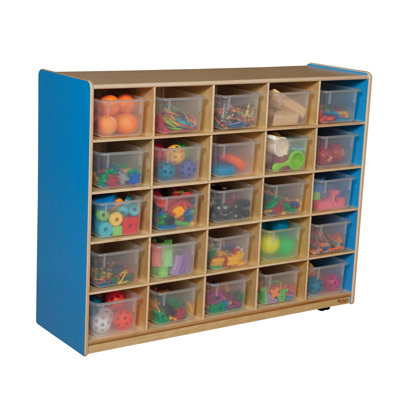 Wood Designs Twenty Five Tray Storage Unit