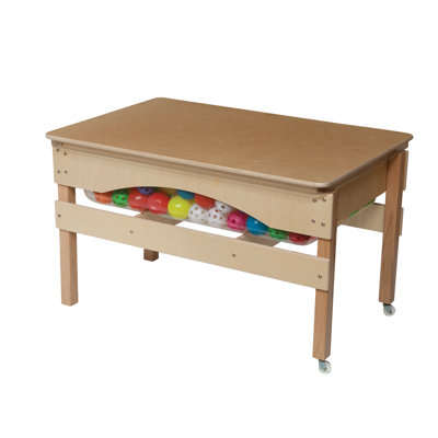 Wood Designs The Absolute Best Sand and Water Sensory Center Table