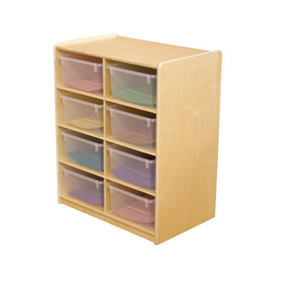 Wood Designs Storage Unit with 5" 8 Letter Trays